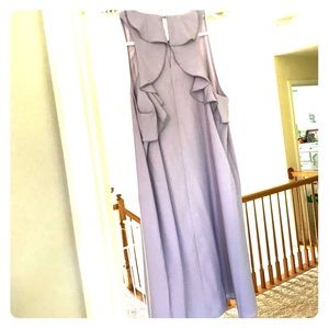 Ann Taylor Loft Medium pale purple/grey dress